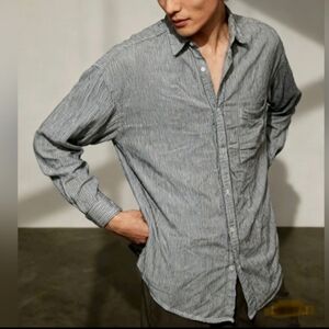 Community Stripped Button up | Size S